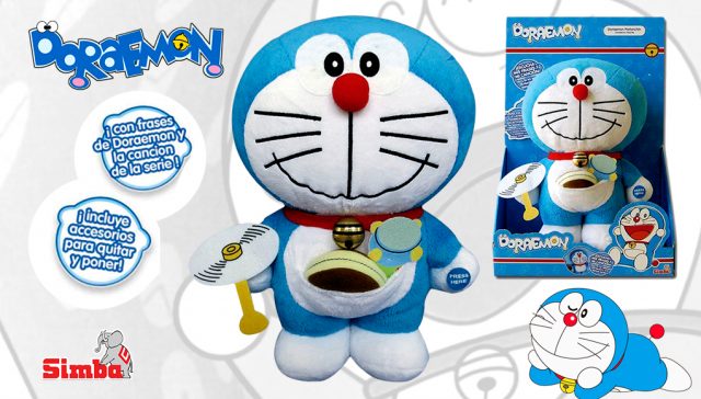 Peluche Parlanchín de Doraemon