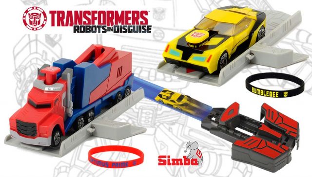 juguetes de Transformers lanzador