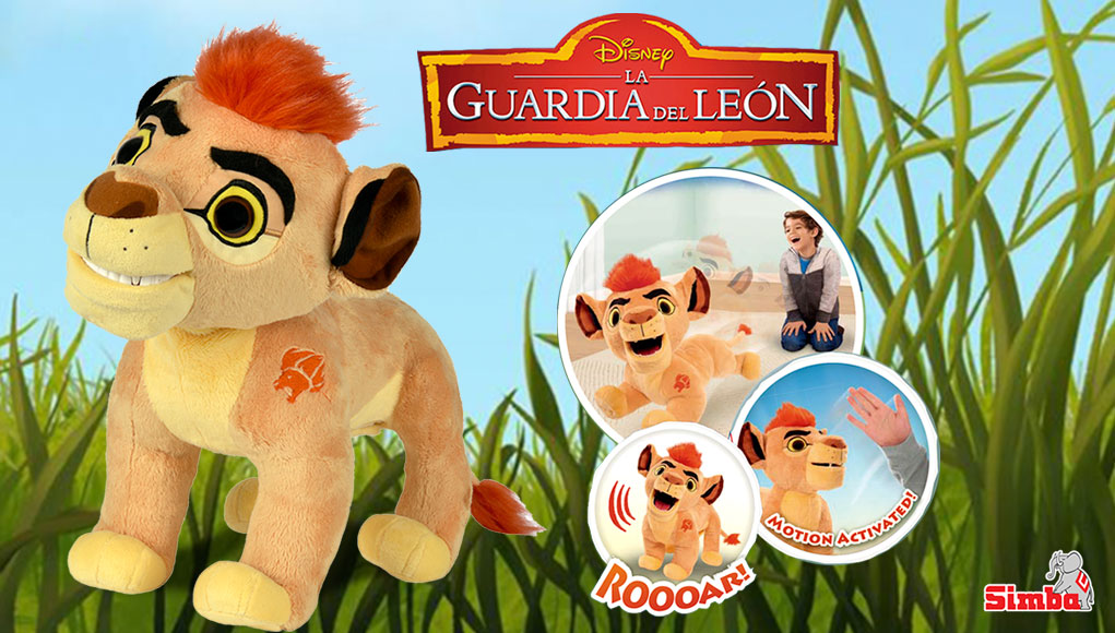 juguetes de La Guardia del León peluche interactivo
