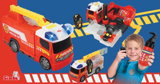 camión de bomberos de juguete