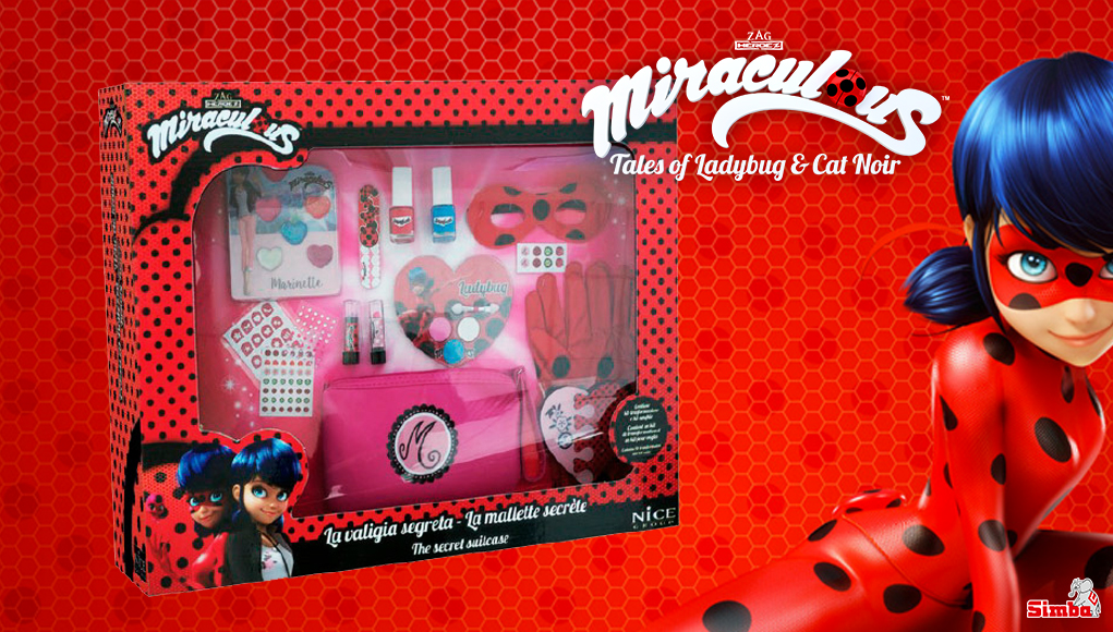 Juguetes de Ladybug: Kit de Belleza con Accesorios Miraculous - Simba