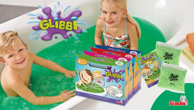 Juguetes para el baño de Glibbi